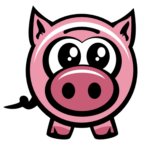 Fluffy Piggy Logo